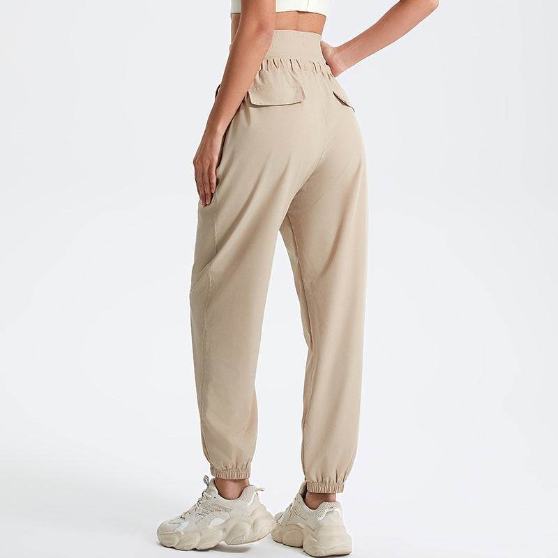 Dames Joggingbroek Hoge Taille Comfortabel Met Zakken
