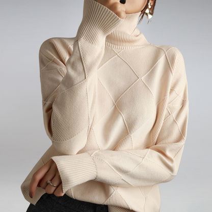 Elena | maglione con dolcevita