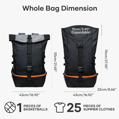 Rugzak 35L Waterdicht voor Sport en Reizen