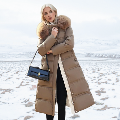 Warme Faux Fur Winterjas voor Dames