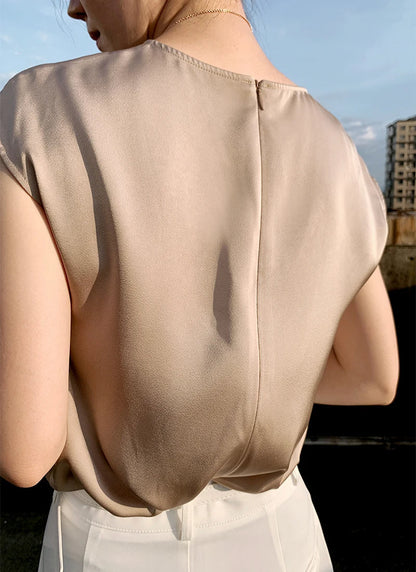Zachte Amber Top Ademend voor Vrouw