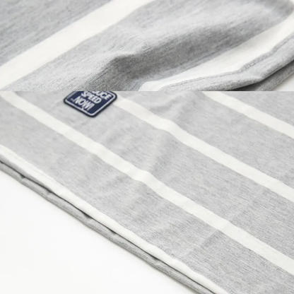 Herenpyjama Korte Mouwen Gestreept Comfortabel Short