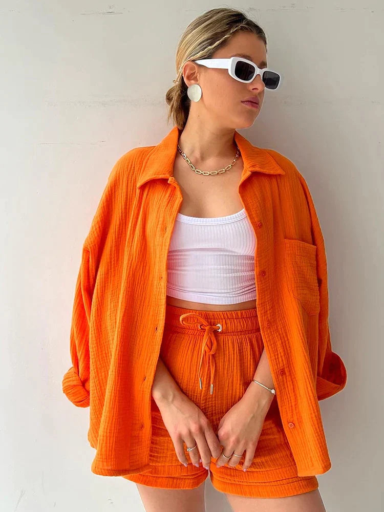 Dames Modeset 2-Delig Comfortabel Jurk en Broek - Mode Vibes