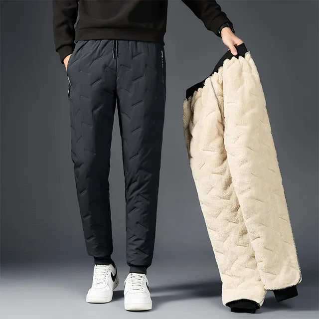 Joggingbroek Fleece Warm Comfortabel voor Heren