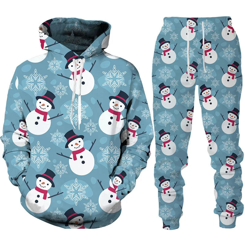 Kerst Lounge Set voor Heren Comfortabel en Warm