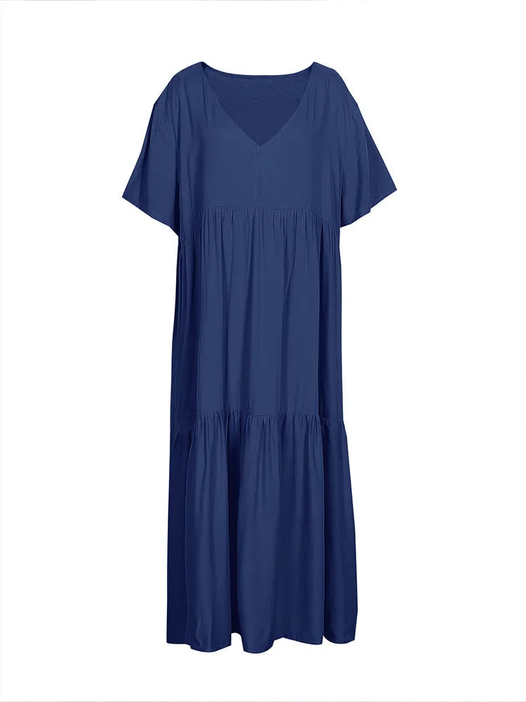 Zomerjurk Plus Size Casual Trendy Mode Jurk