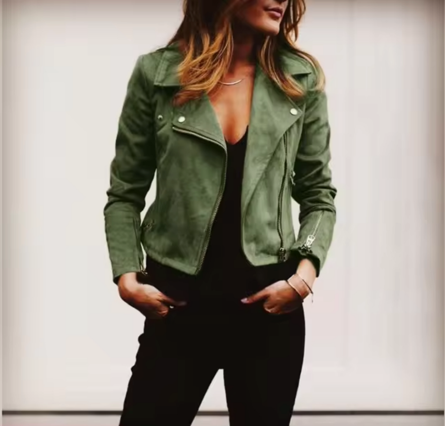 Teresa | Giacca in camoscio