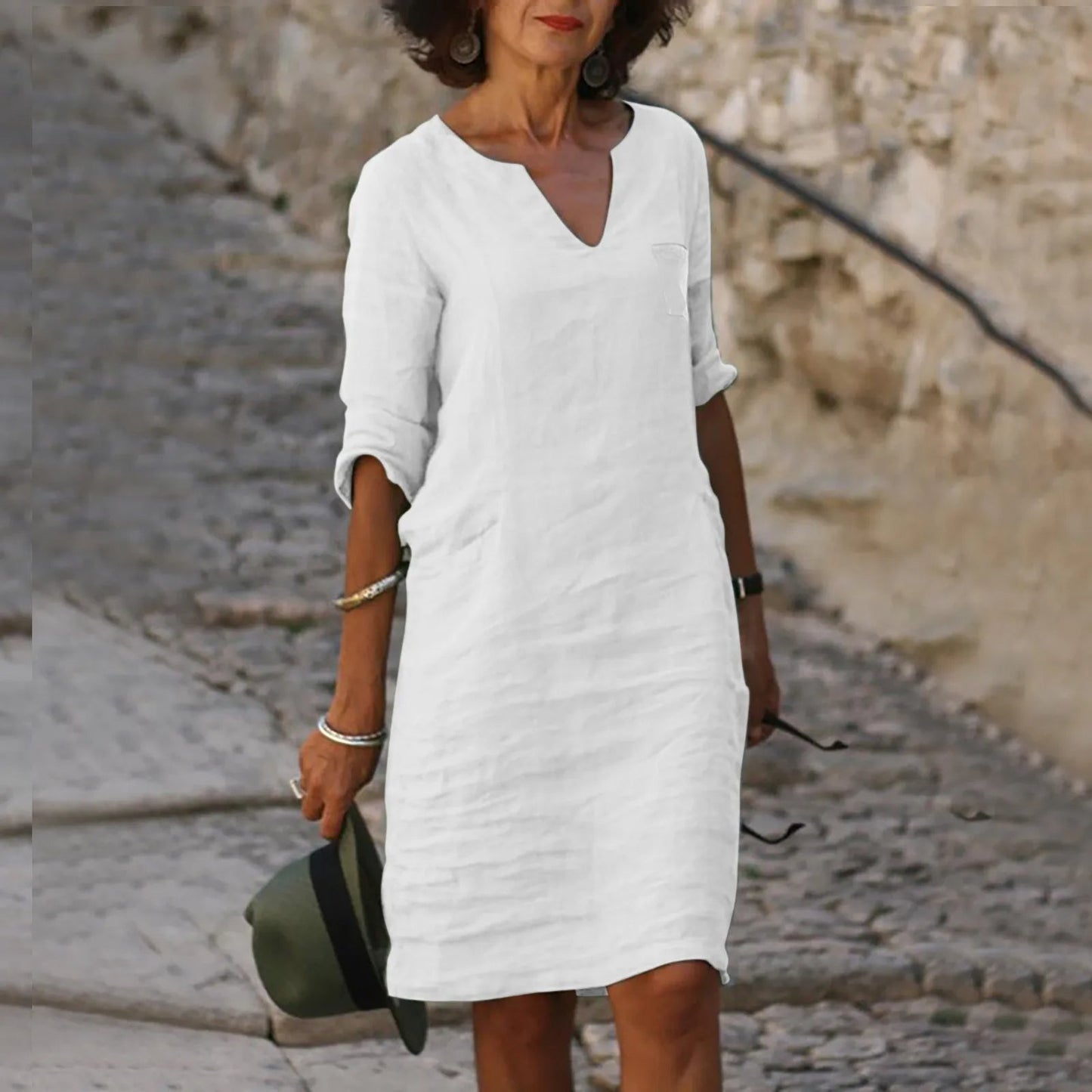 Rona Elegante Jurk – Luchtige Dames Jurk