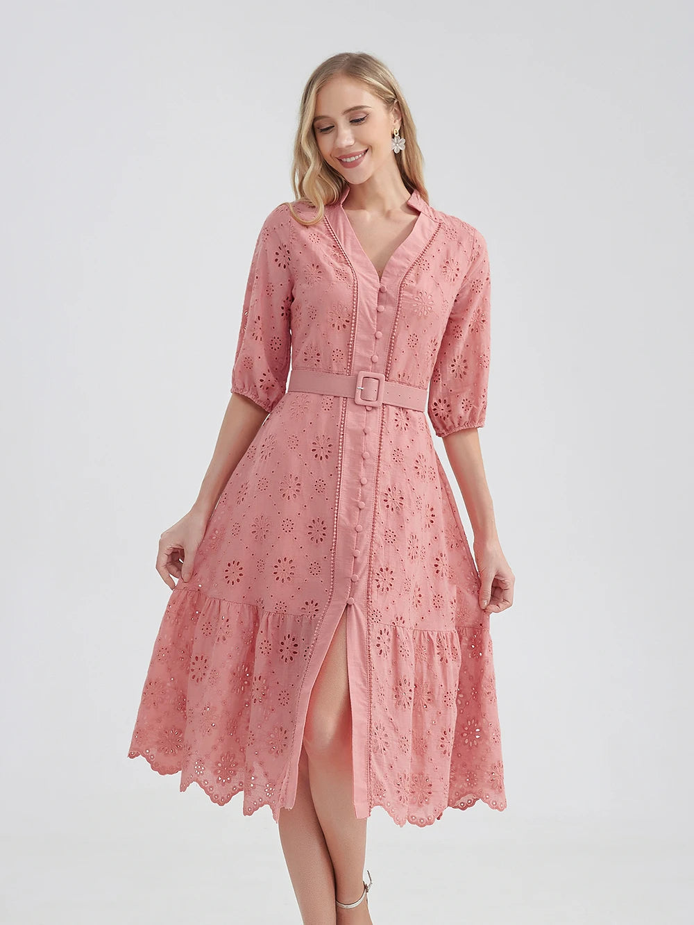 Zomerjurk Vrouw Evi Stijlvol Casual Jurkje - Mode Vibes
