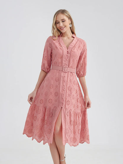 Zomerjurk Vrouw Evi Stijlvol Casual Jurkje - Mode Vibes
