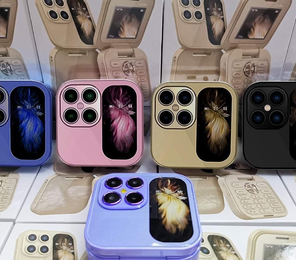 Opvouwbare Flip Telefoon Mini Compact