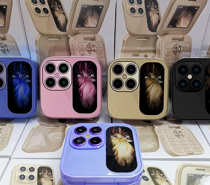 Opvouwbare Flip Telefoon Mini Compact