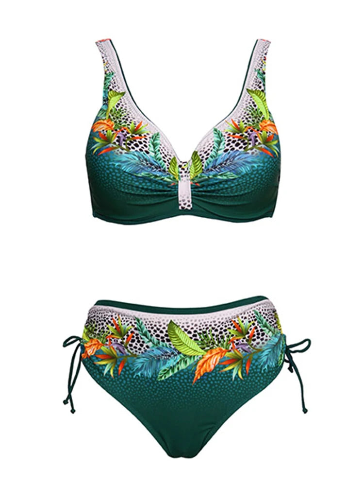 Plus-Size Bikini Vrolijk en Sexy Badmode