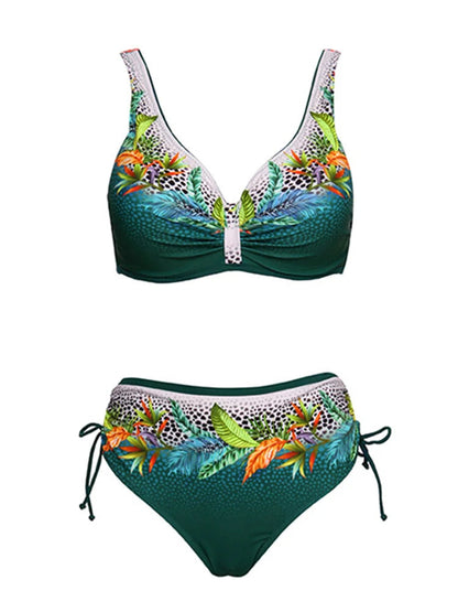 Plus-Size Bikini Vrolijk en Sexy Badmode