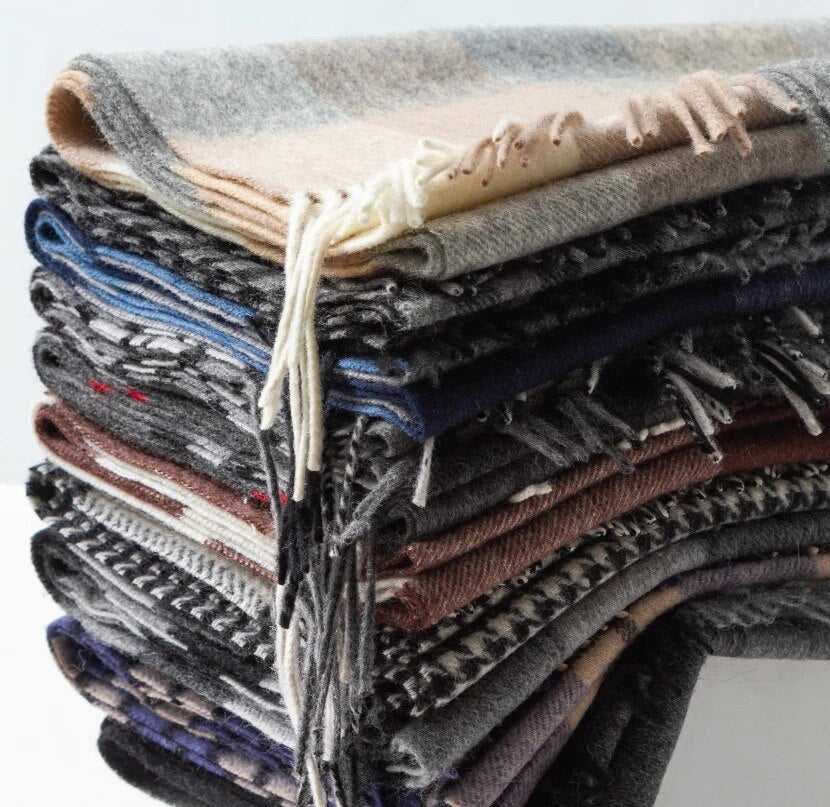 Wollen Sjaal Luxe Warme Winter Accessoire