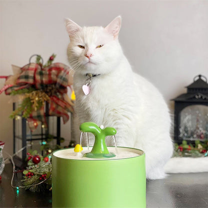 Kattenfontein Met SpringFlow Werking