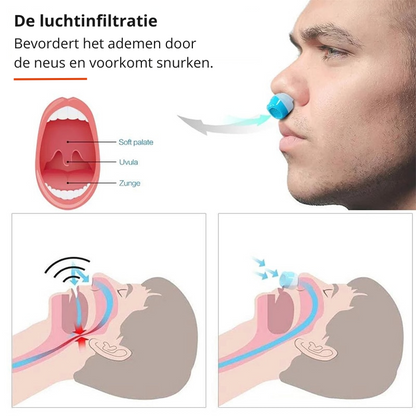 Luchtzuiveraar en Anti-Snurk Apparaat voor Betere Slaap