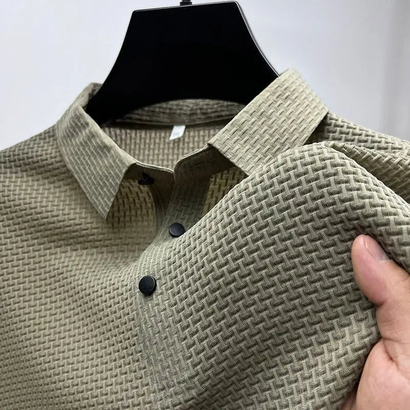 Theo Poloshirt Ademend en Casual voor Mannen