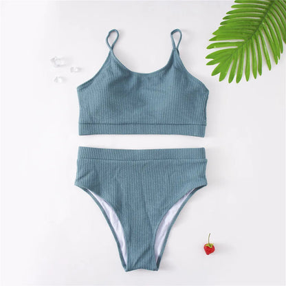 Plus-Size Bikini Stoer en Veelzijdig voor Vrouw