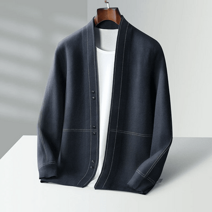 Luca | Comodo cardigan in lana