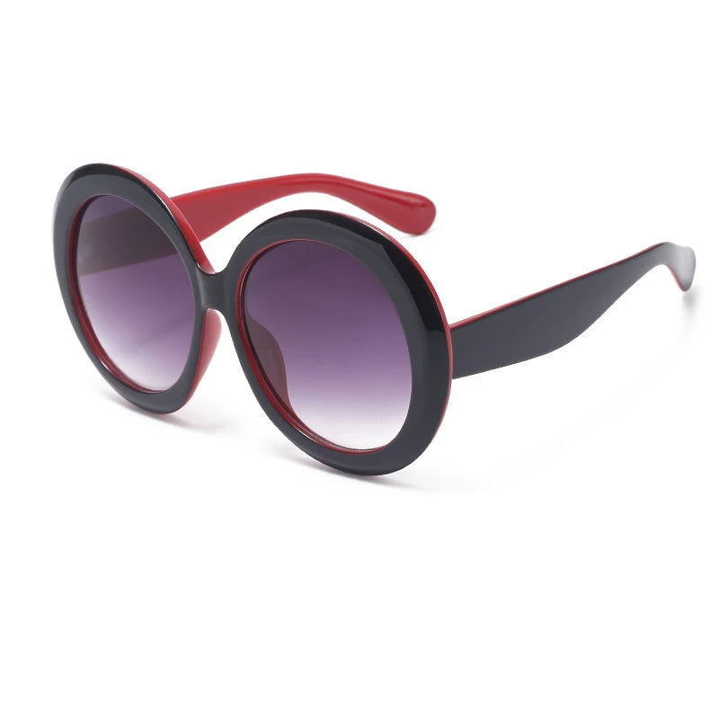 Oversized Zonnebril Retro Stijl voor Dames