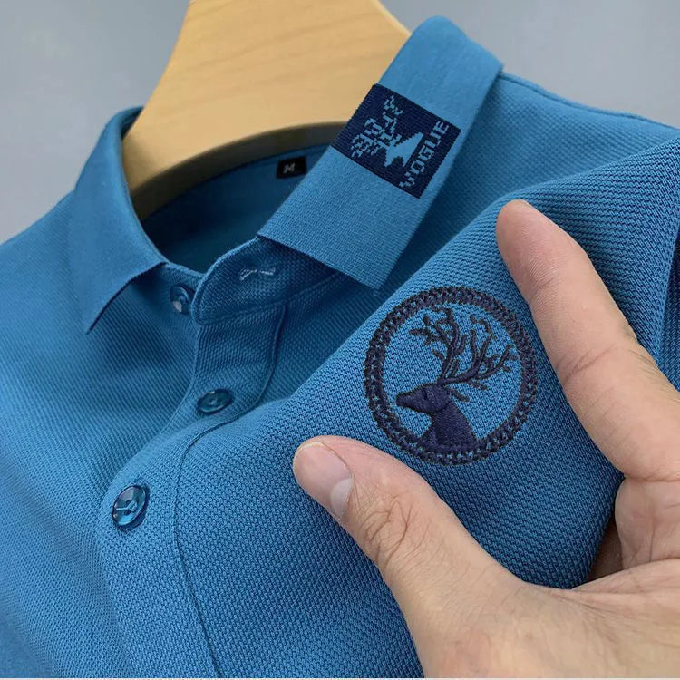 Klassiek Poloshirt Voor Mannen Ademend en Stylish
