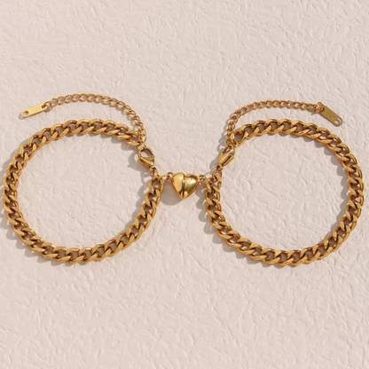 Armbanden Set van 2 Hartvormige Sieraden