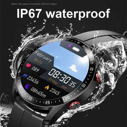 Glucose Horloge met Gezondheidsmonitor en Bloedsuikermeting