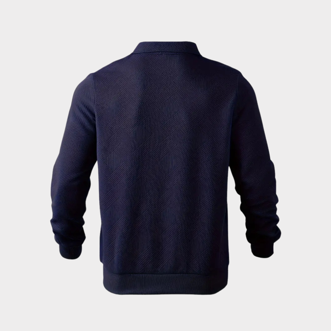 Premium Quarter Zip Trui Heren Sportief