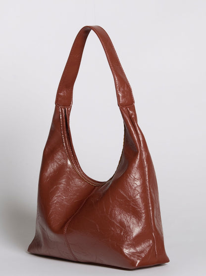 Vegan Leren Tote Bag – Vintage Look & Dagelijkse Elegantie