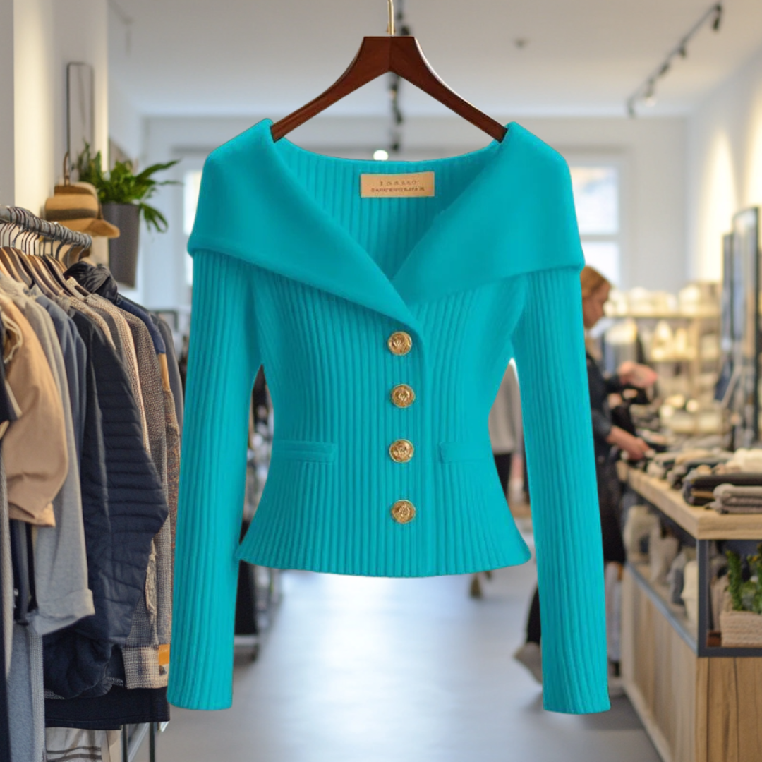 Dames Gebreid Vest Comfortabele Pasvorm