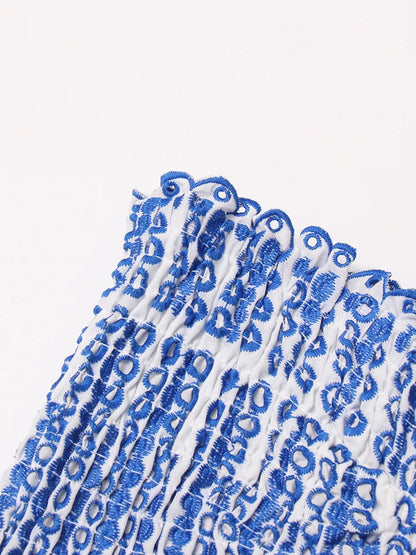 Mini Feestjurk Strapless Trendy Jurk voor Vrouw
