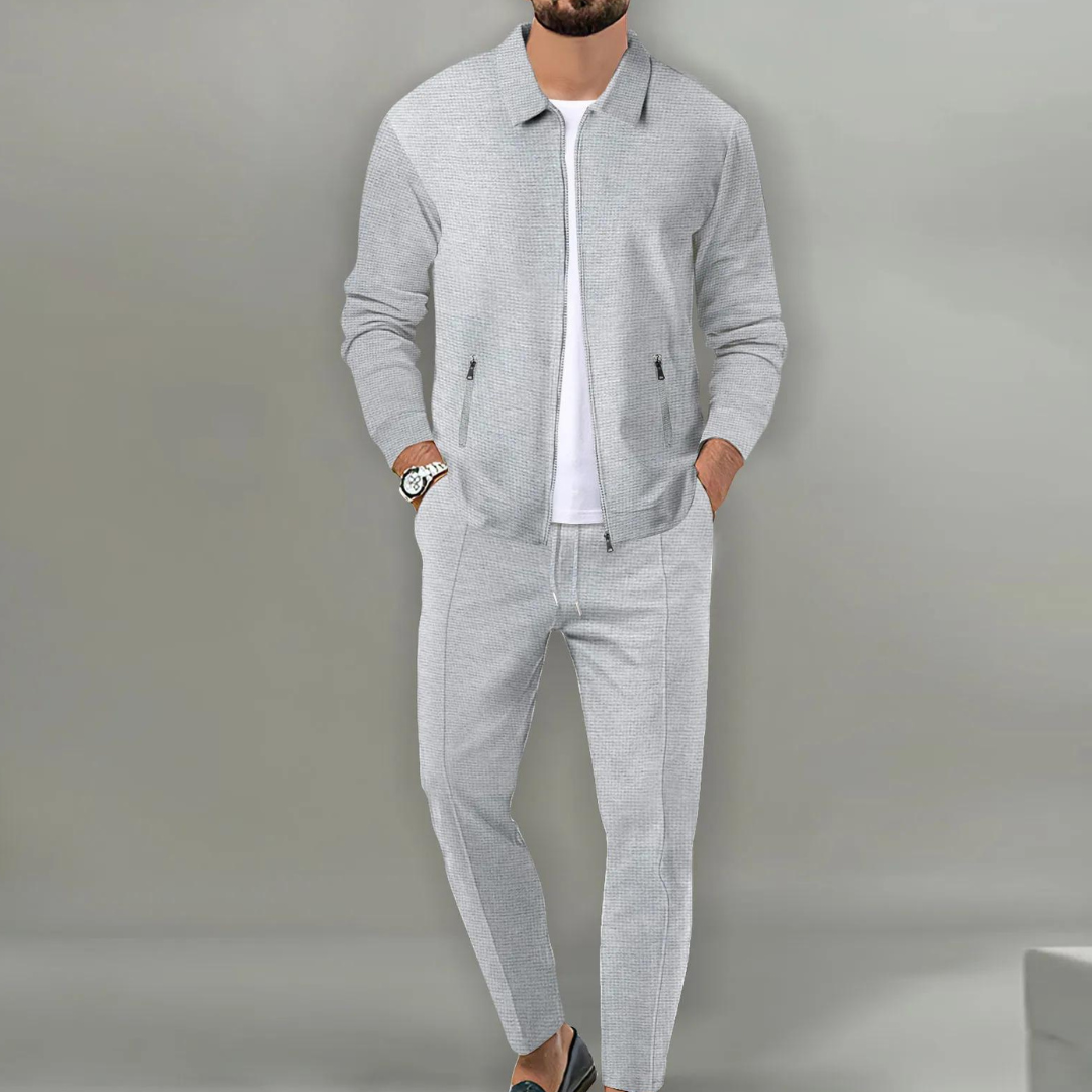 Ayden™ Klassieke Heren Cardigan Complete Set