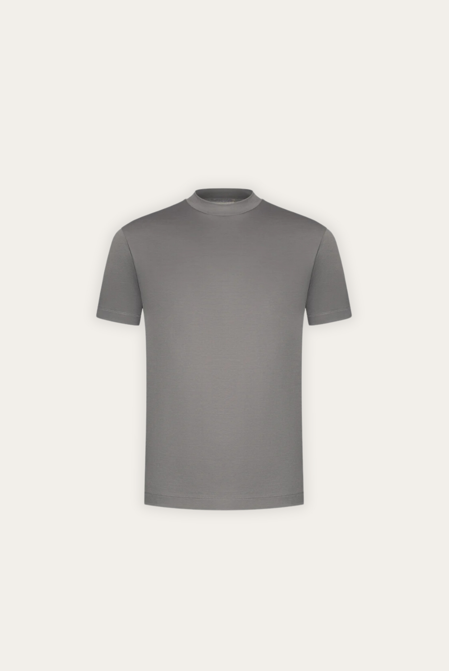 Heren T-shirt van Mercerise Katoen Stijlvol Zwart