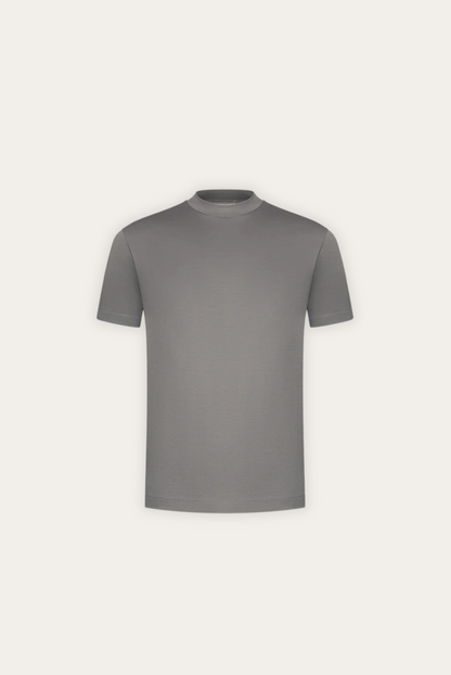 Heren T-shirt van Mercerise Katoen Stijlvol Zwart