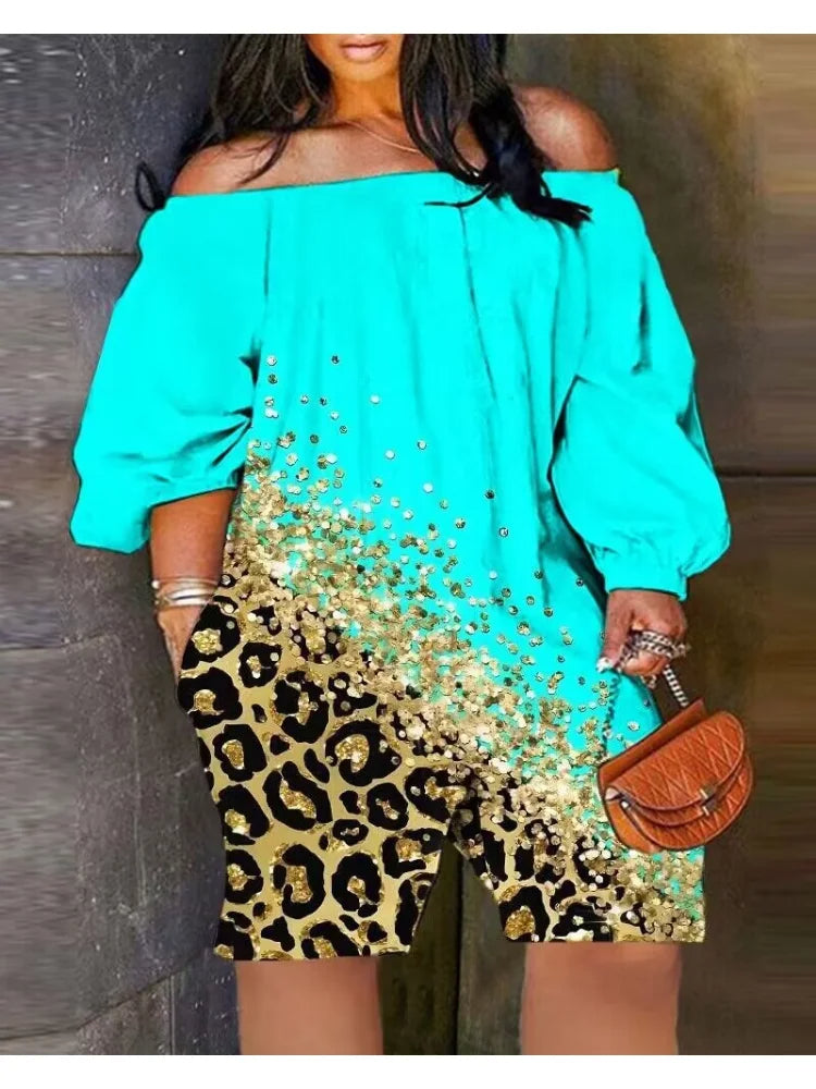 Plus Size Jumpsuit Trendy Zomerkleding Speelse Stijl