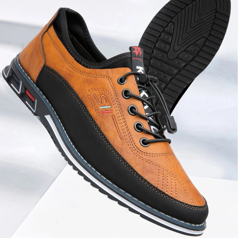 Orthopedische Herenschoenen Oxford Stijl Comfortabel