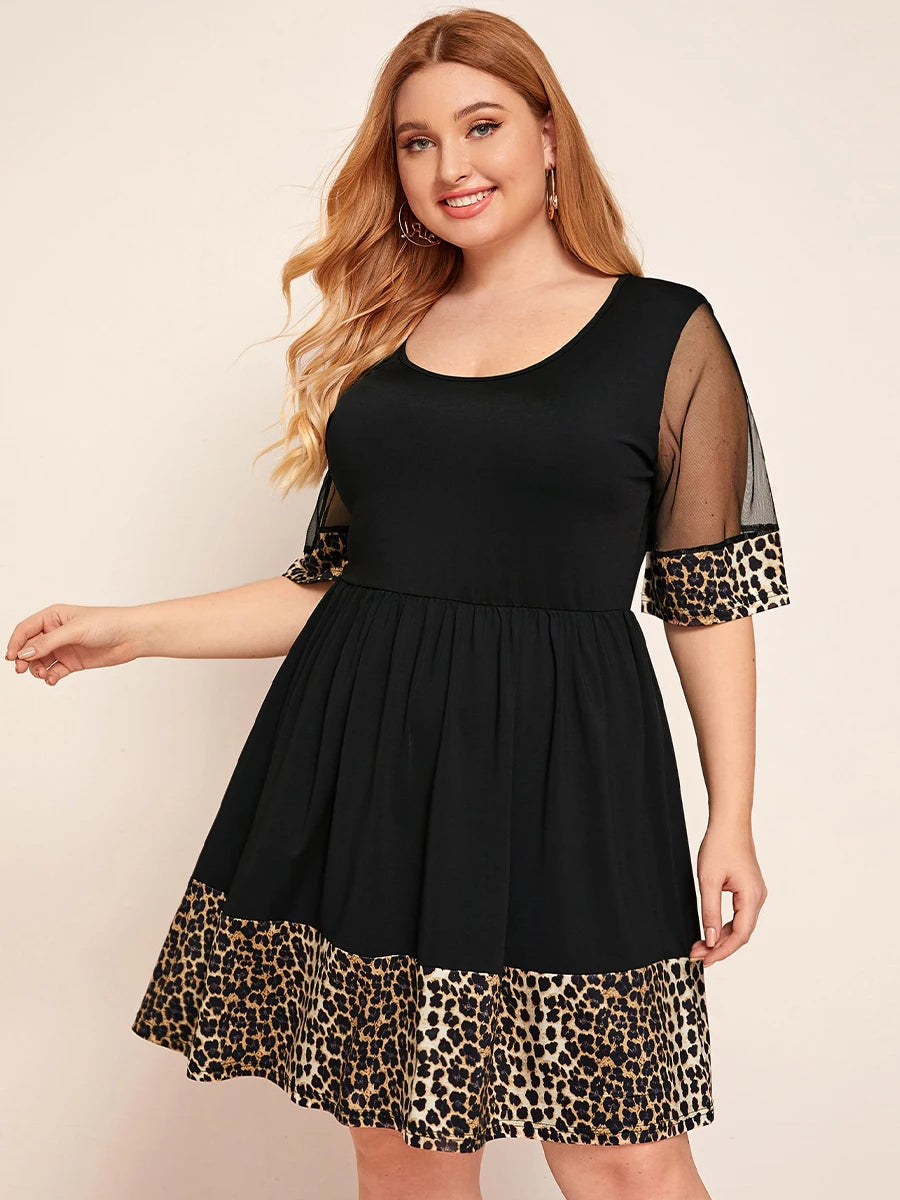 Plus-Size Zomerjurk Stoer en Stijlvol voor Vrouw