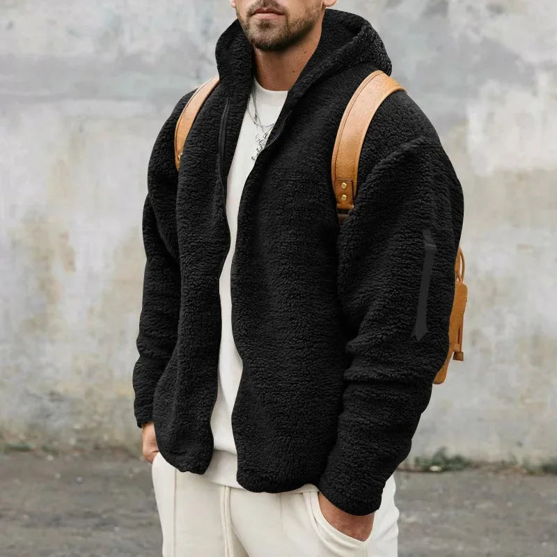 Fleece Vest Vintage Look Warm en Comfortabel