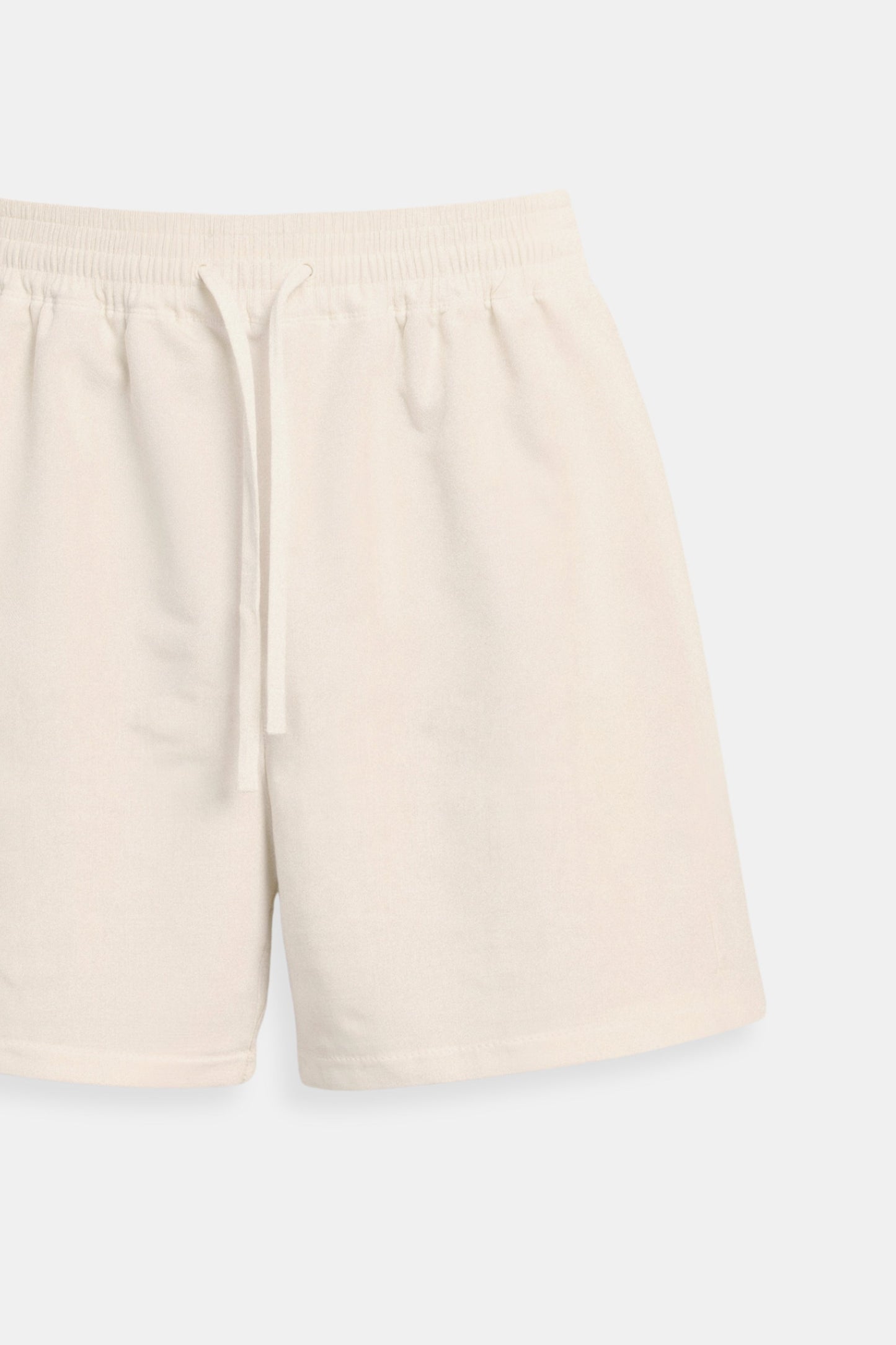 Heren Shorts Beige Met Koord Comfortabel Zomerbroek