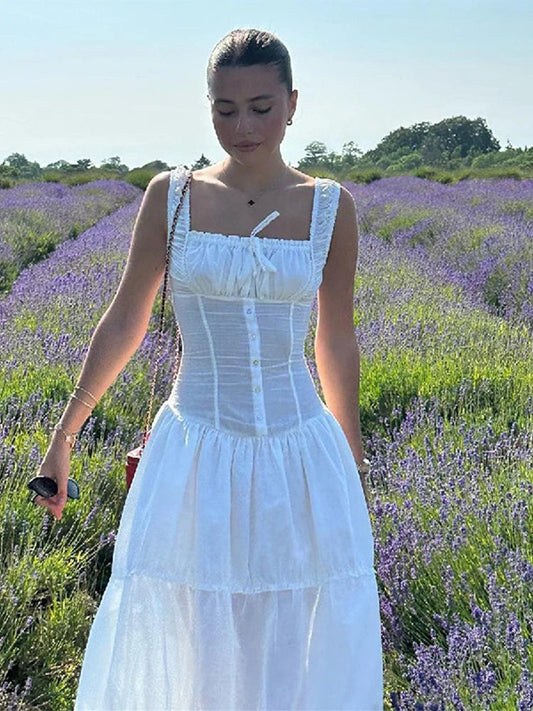 Maxi Jurk Casual Trendy Zomerjurk voor Vrouw - Mode Vibes