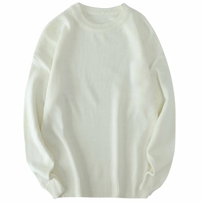 Oversized Trui Grote Maten Gebreid Casual Mode