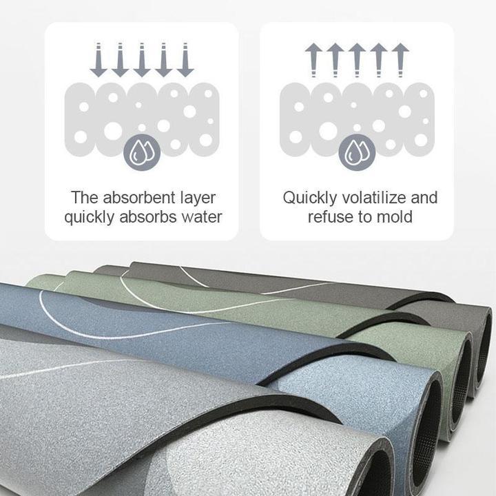Badmat Sneldrogend Super Absorberend AquaComfort