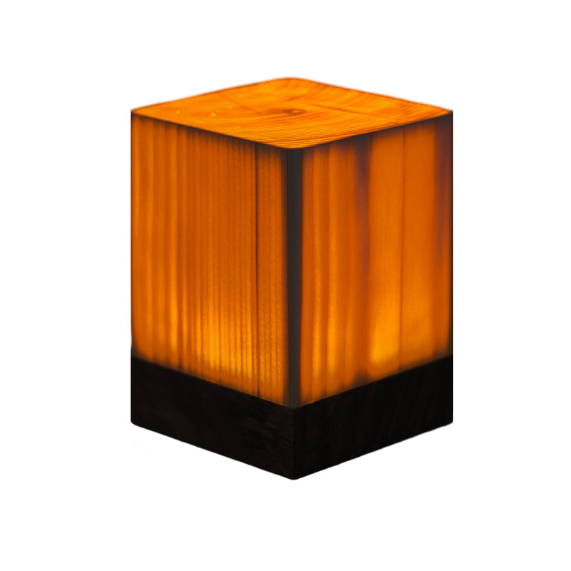 LED Tafellamp Houten Design Dimbaar