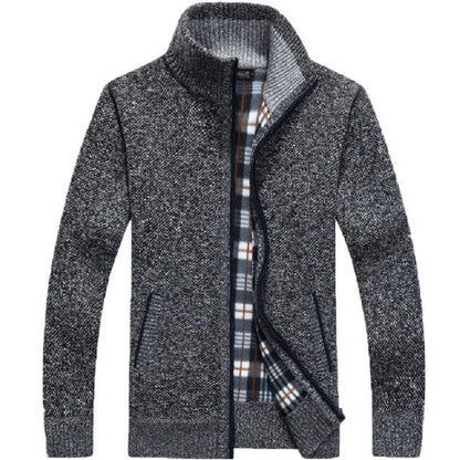 Oversized Wintervest met Rits Zwart Modieus Design