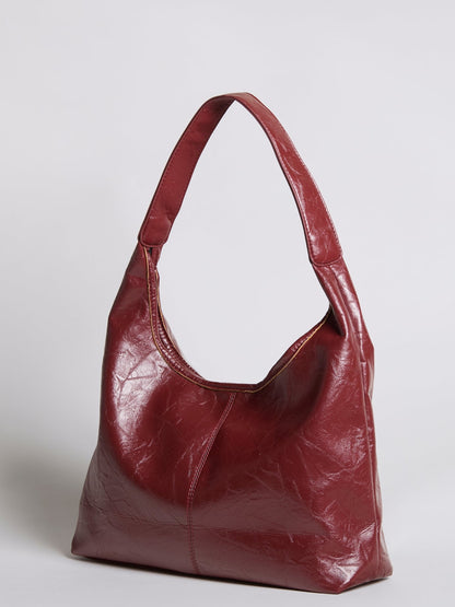 Vegan Leren Tote Bag – Vintage Look & Dagelijkse Elegantie