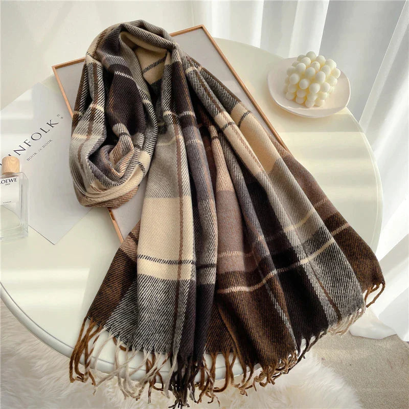 Gebreide Sjaal Trendy Warme Stijlvolle Accessoire