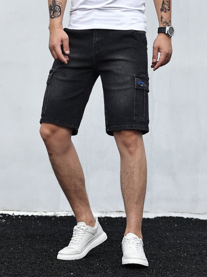 Heren Denim Cargo Shorts Giel Zomer Shorts