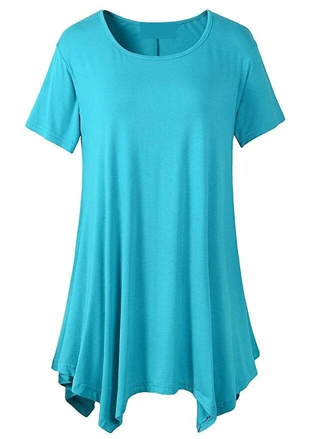 Dames T-shirt Korte Mouwen Loose Fit Zomer