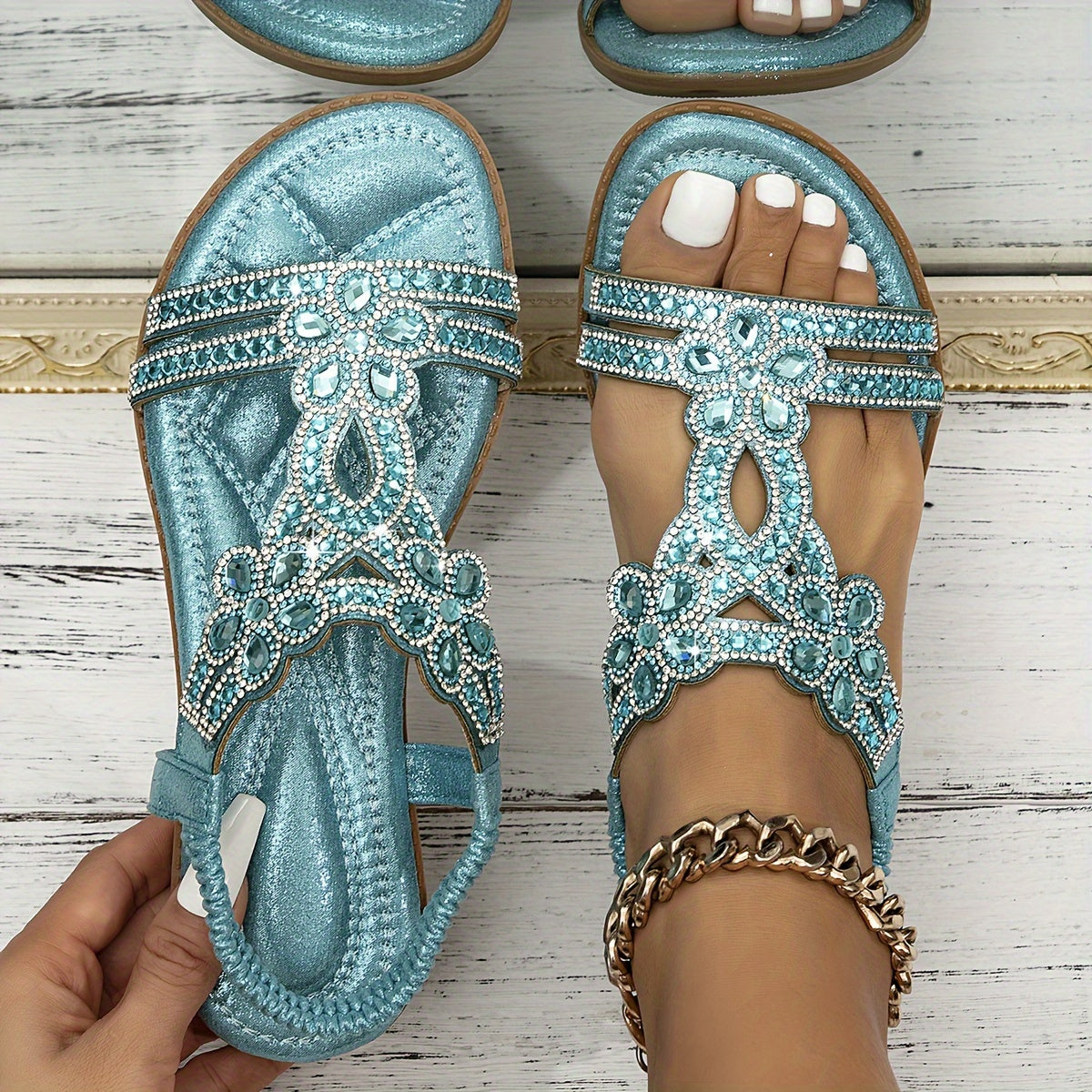 Boho Sandalen Comfortabel en Stijlvol - Mode Vibes